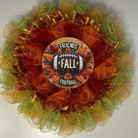 14” Custom Hand Crafted Wreath! Your Theme/Colors! - Picture 3 of 9